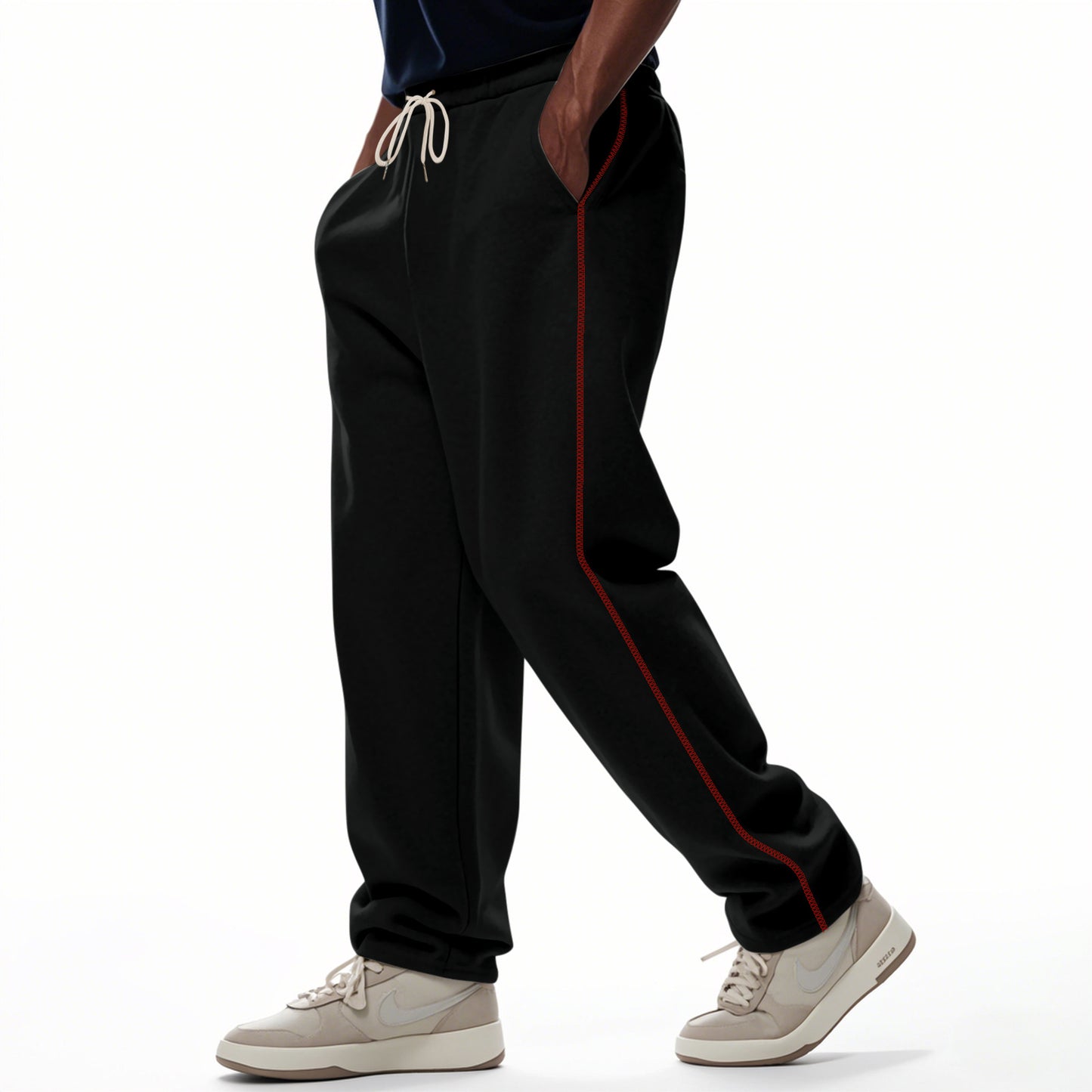 Casual pants for men with a comfortable belt Chic and Style