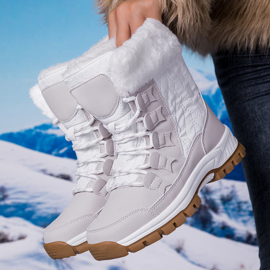Bottes d'hiver isolées pour femmes avec semelle antidérapante et doublure intérieure douce Chic und Stil