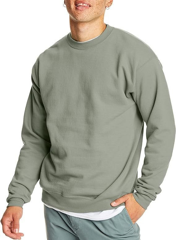 Pull-over décontracté pour hommes avec col rond et coupe ample Chic und Stil
