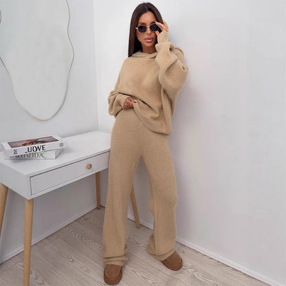 Dames ensemble tricot confortable Chic und Stil