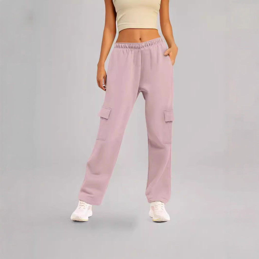 Chic and Style women's cargo style cargo pants with practical side pockets