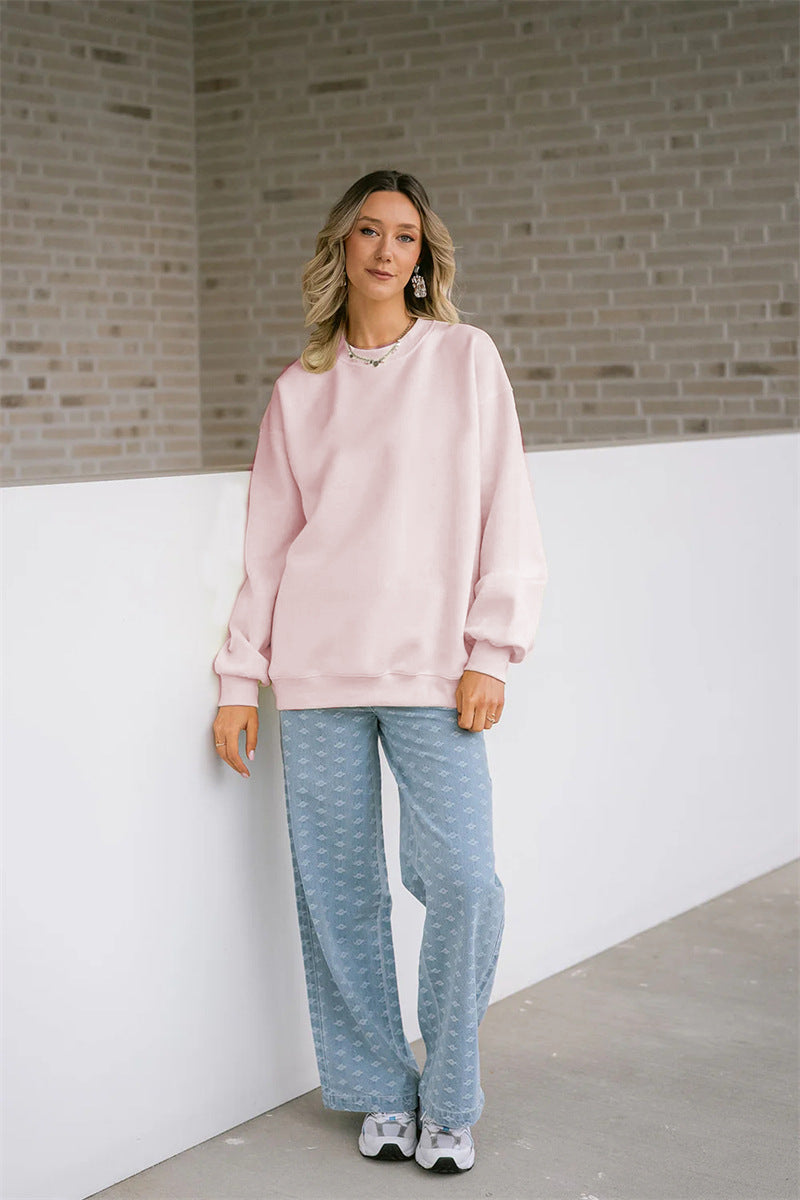 Comfortable sweat set for women and loose pants Chic und Stil