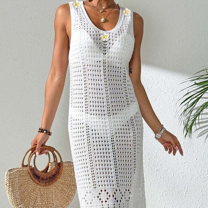 Femmes Robe de plage en crochet élégante Chic und Stil
