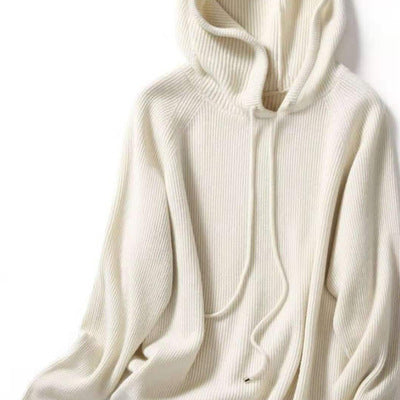 Sweat à capuche tricoté surdimensionné confortable Chic und Stil