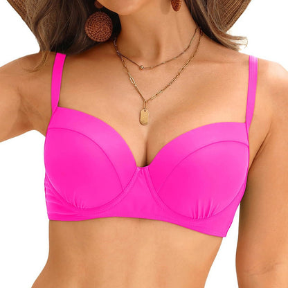 Bikini haut balconnet pour femmes avec des baleines de soutien et une coupe élégante Chic und Stil