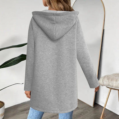 Dame veste de transition en tissu léger avec poches zippées pratiques Chic und Stil