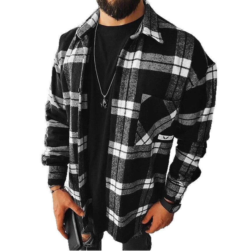 Chemise à carreaux pour hommes Chic und Stil