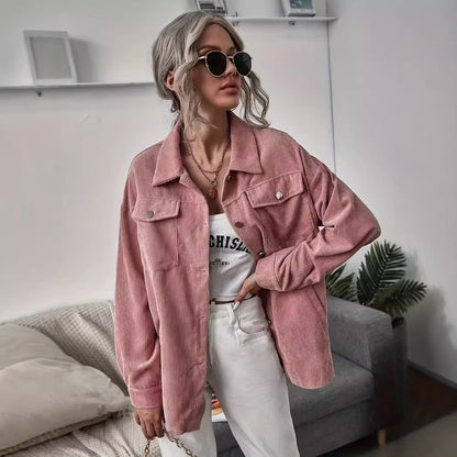 Veste en corduroy pour femmes avec coupe moderne et poches pratiques Chic und Stil