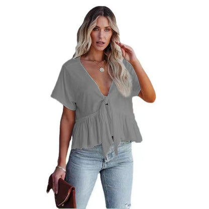 Blouse pour femmes avec coupe décontractée et fronces Chic und Stil