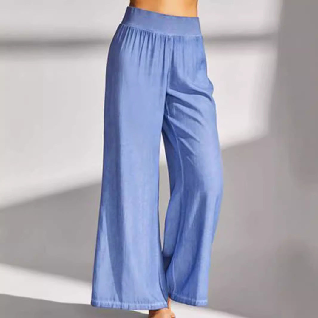 Ladies Light Loose Chic Pants