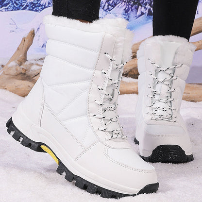 Bottes d'hiver pour femmes avec doublure isolante et semelle antidérapante Chic und Stil