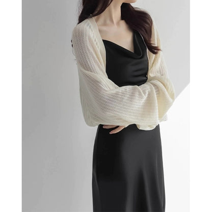 Cardigan de détente ouvert pour femmes Chic und Stil