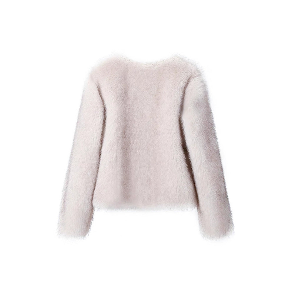 Dames élégant et confortable manteau d'hiver Chic und Stil