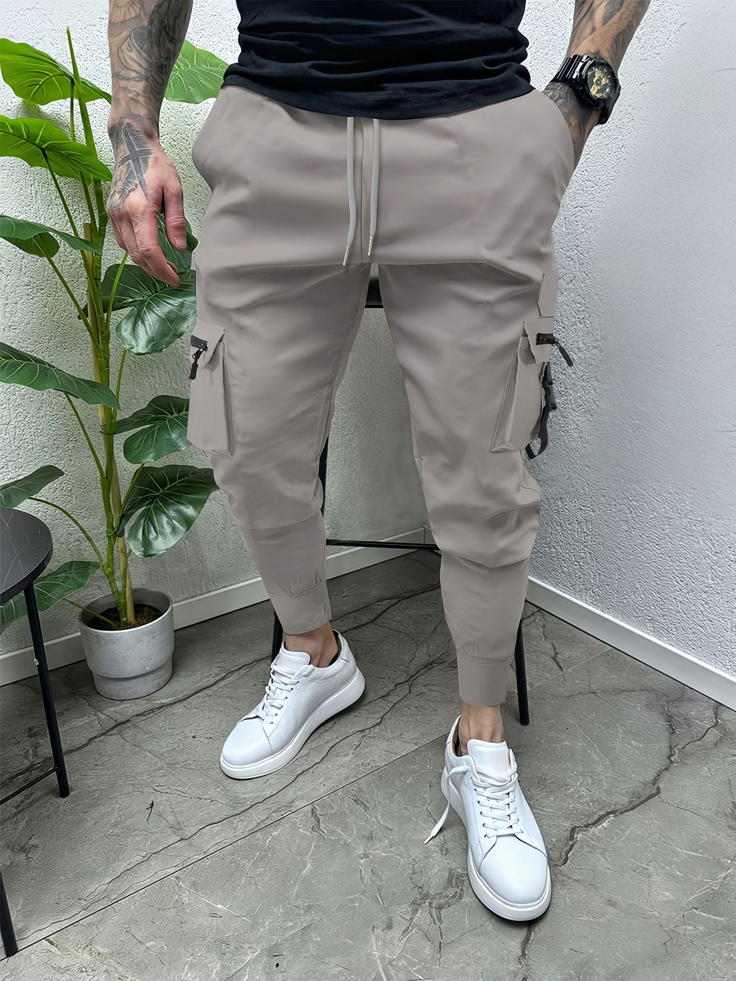 Men's Chic Cargo Jogging Pants