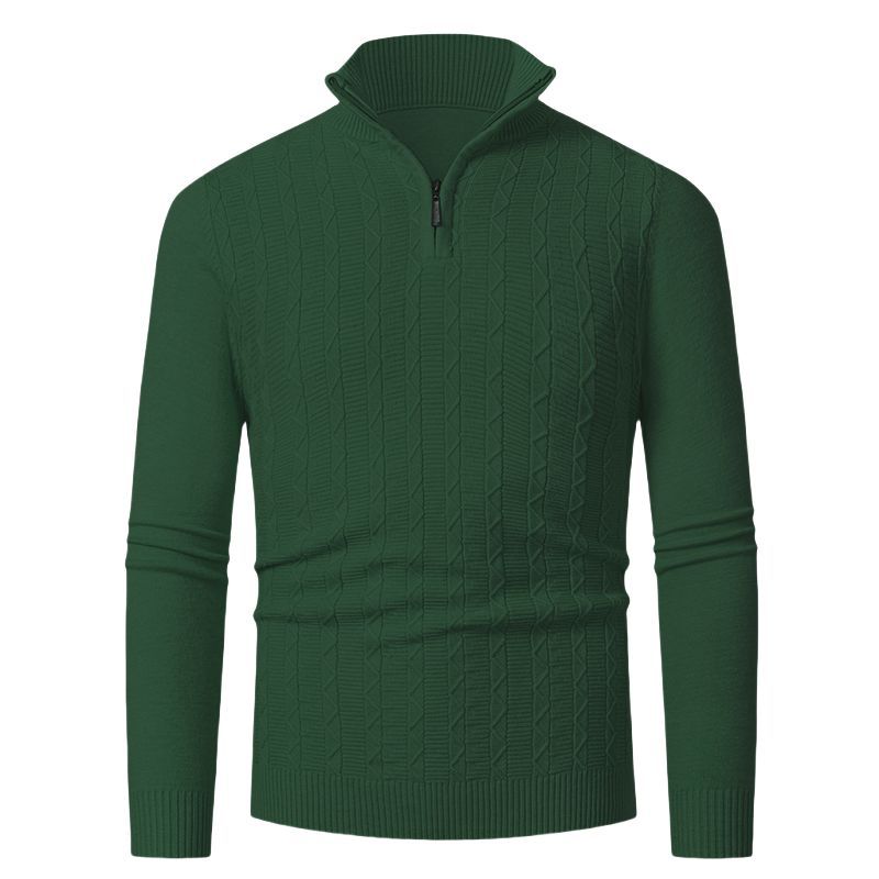 Pull-over en tricot à col haut pour hommes Chic und Stil