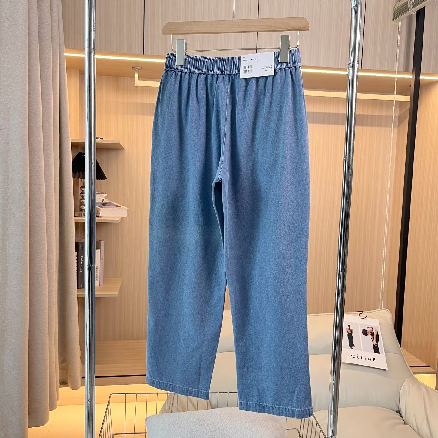 Pantalons en denim confortables pour femmes Chic & Stil