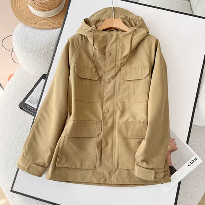 Veste d'extérieur fonctionnelle pour femmes avec plusieurs poches à rabat Chic & Stil