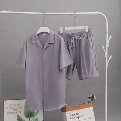 Dames ensemble de short-pyjama confortable Chic und Stil