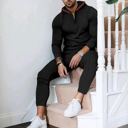 Vêtements de sport pour hommes en intégralité avec fermeture éclair créative et matériau de haute qualité Chic und Stil