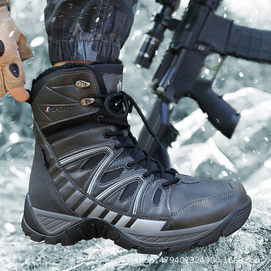 Bottes de trekking d'hiver imperméables pour femmes avec doublure isolante et semelle antidérapante Chic und Stil