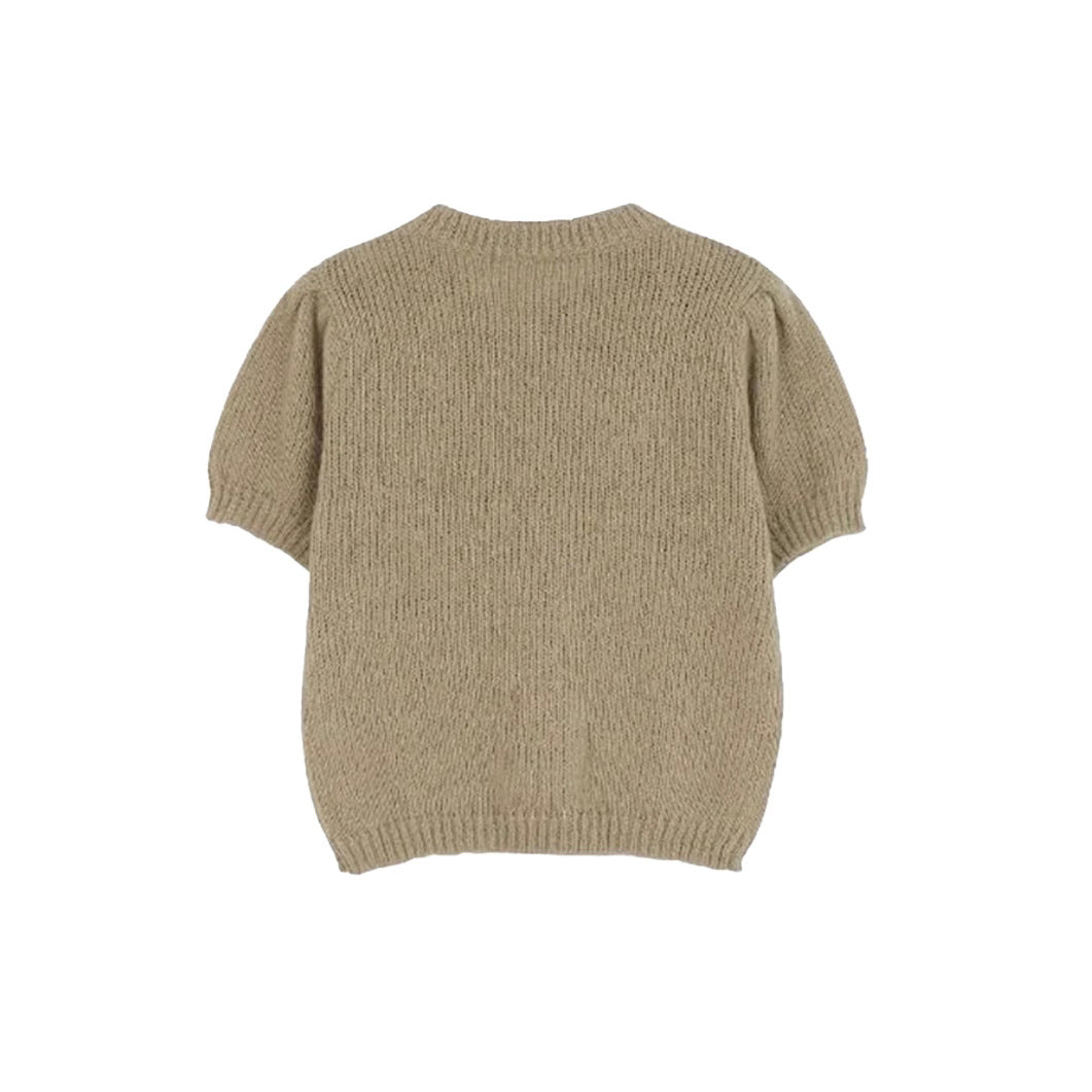 Pull femme avec manches bouffantes et tricot doux Chic und Stil