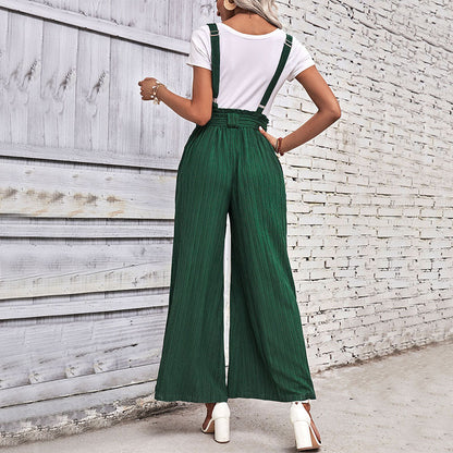 Wide leg pants for women with bow details Chic und Stil