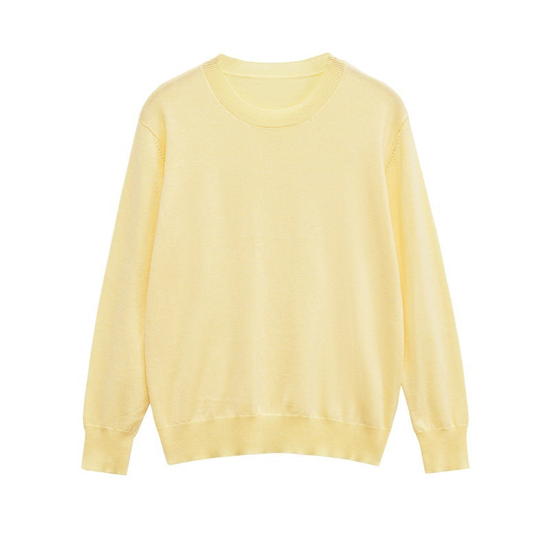 Dames pull décontracté en matériau doux Chic und Stil
