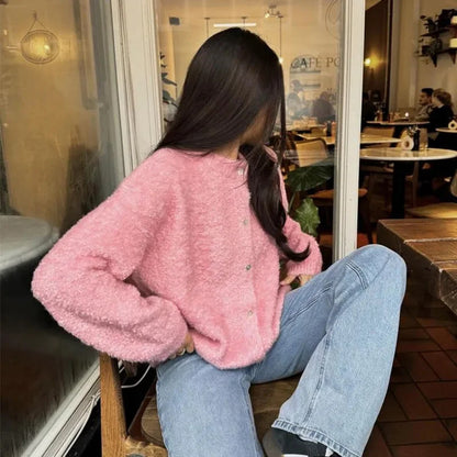 Dames Cardigan Doux Chic und Stil