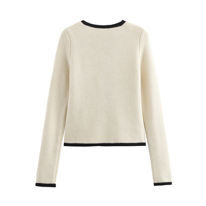 Dames Élégant cardigan avec des noeuds raffinés et des poches Chic und Stil