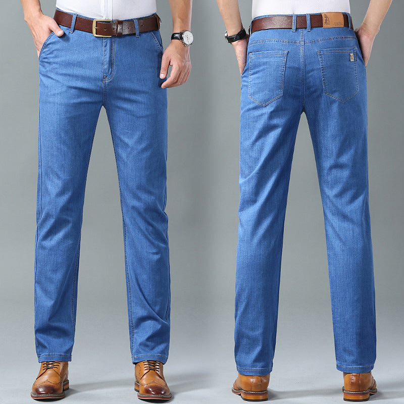 High-quality denim pants for men with functional pockets Chic and Style