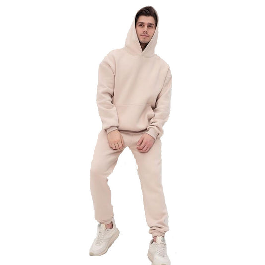 Men's comfortable hoodie and chic jogger pants