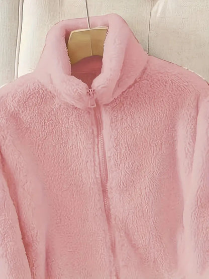 Dames Fleece Veste Chic und Stil
