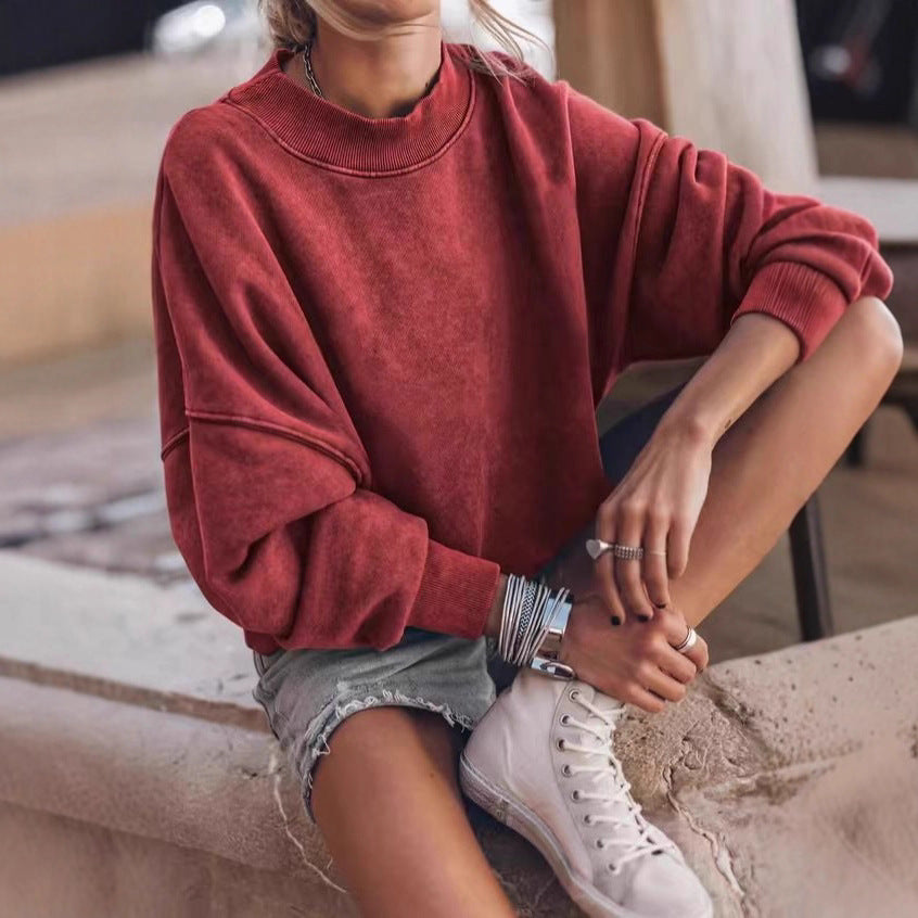 Dames décontracté Sweatshirt oversized Chic und Stil