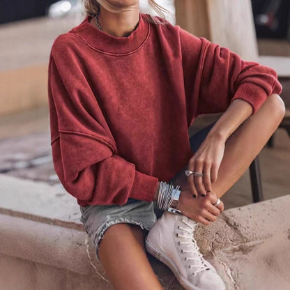 Dames décontracté Sweatshirt oversized Chic und Stil