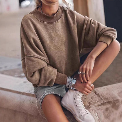 Dames décontracté Sweatshirt oversized Chic und Stil