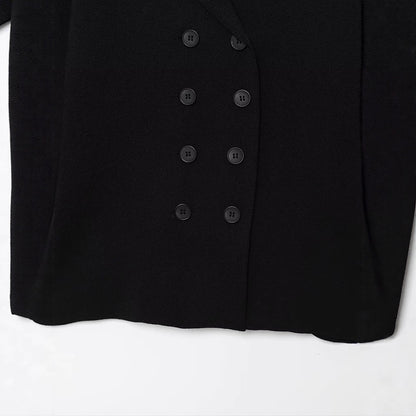 Dames Élégant blazer à double rangée Chic und Stil