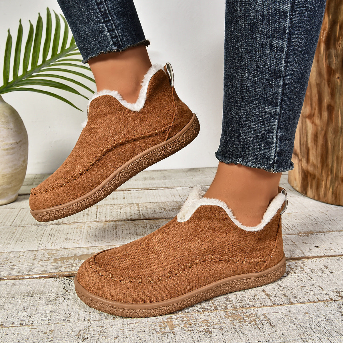 Chaussures Clog pour femmes avec doublure douillette et semelle antidérapante Chic und Stil