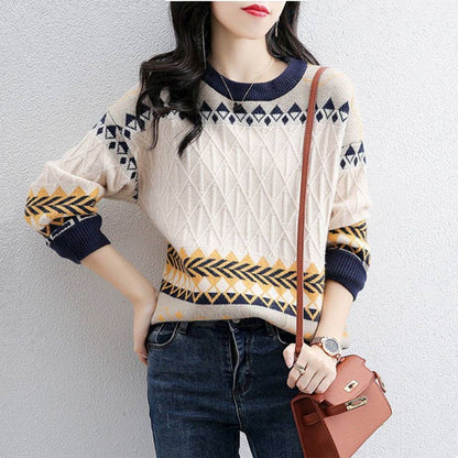 Dames Pull en Tricot Oversize Chic und Stil