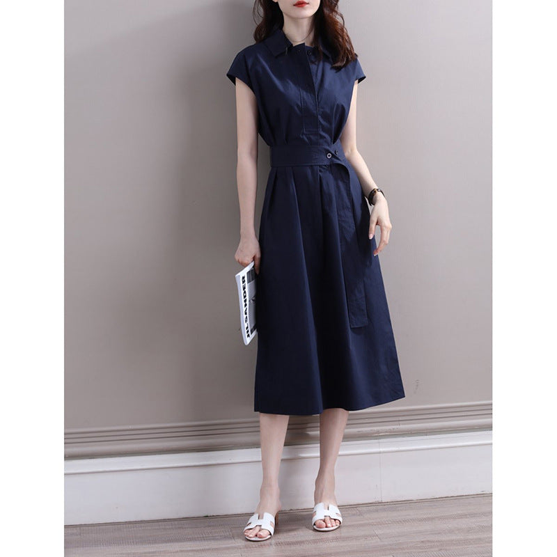 Robe chemise boutonnée pour femme Chic und Stil