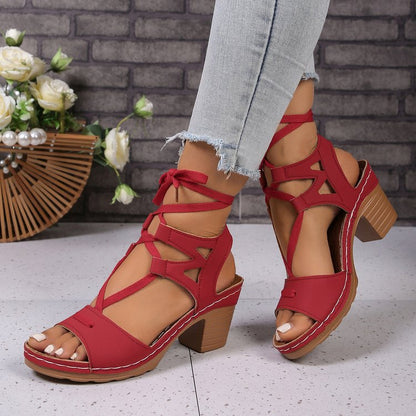 Sandales élégantes pour dames à plateforme avec sangle réglable et semelle intérieure confortable Chic und Stil