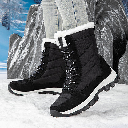 Bottes d'hiver pour femmes avec semelle antidérapante et doublure intérieure isolante Chic und Stil