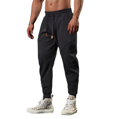 Men's sports pants with an innovative cut and practical pockets Chic and Style