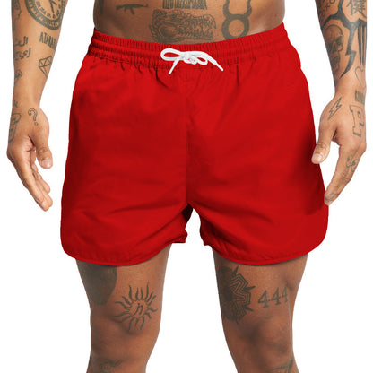 Shorts de bain pour hommes avec taille élastique et poches latérales pratiques Chic und Stil