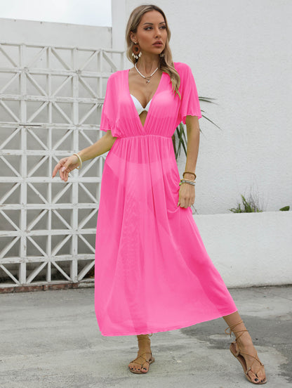 Dames Breezy Maxi Cover-Up Robe Chic und Stil