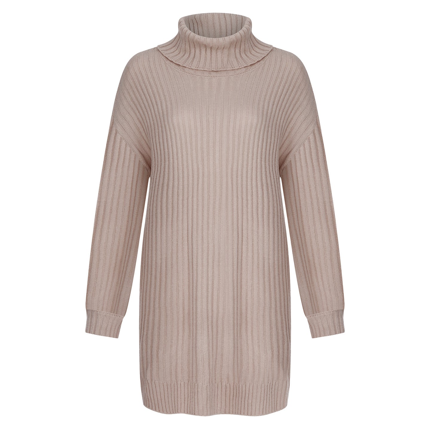 Pull-over à col roulé en grosse maille pour femmes, coupe décontractée Chic und Stil
