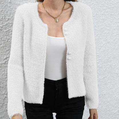 Dames cardigan douillet Chic und Stil