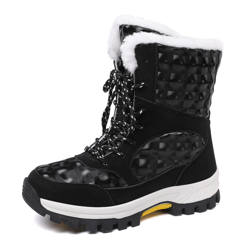 Bottes d'hiver pour dames avec isolation confortable et semelle antidérapante Chic und Stil