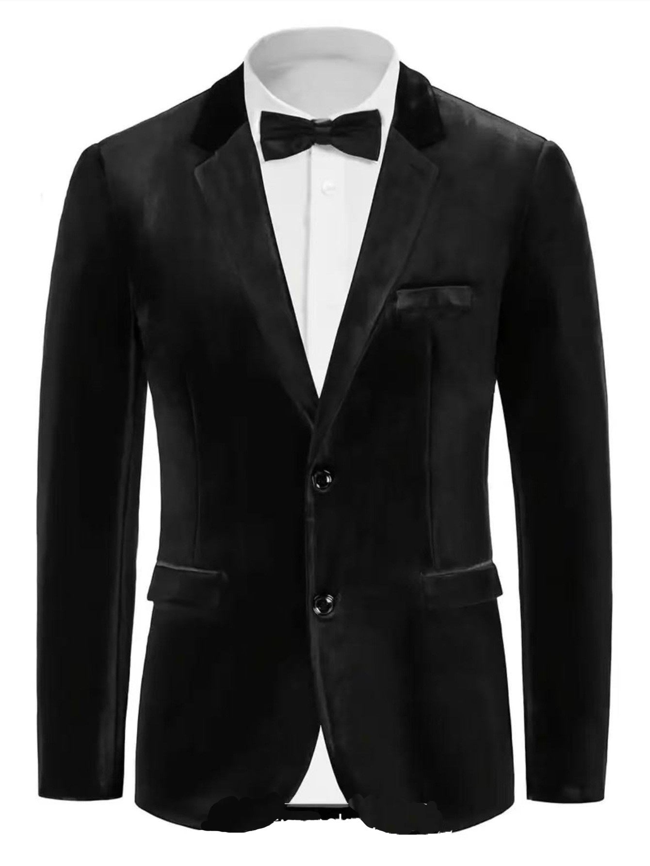 Chic und Stil | Velvet Blazer Men Noble Finesse Luxurious