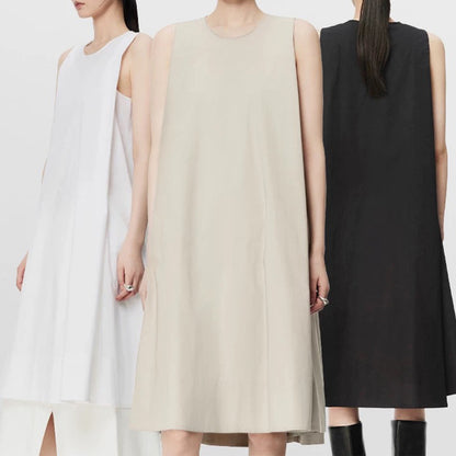 Robe midi évasée fluide pour femmes Chic und Stil