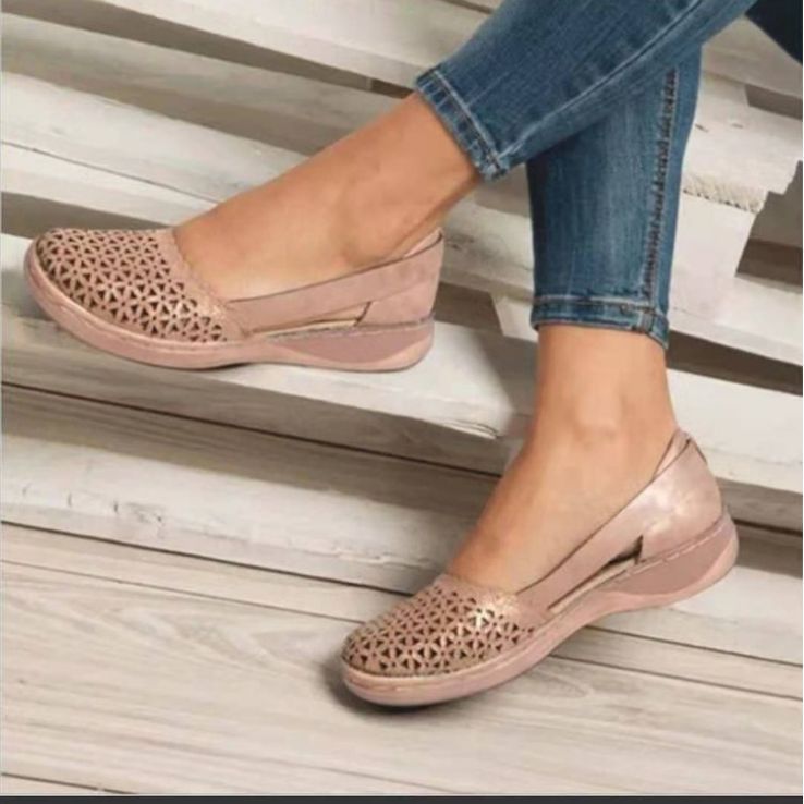 Chaussures de loisirs respirantes pour femmes avec talon fermé Chic und Stil